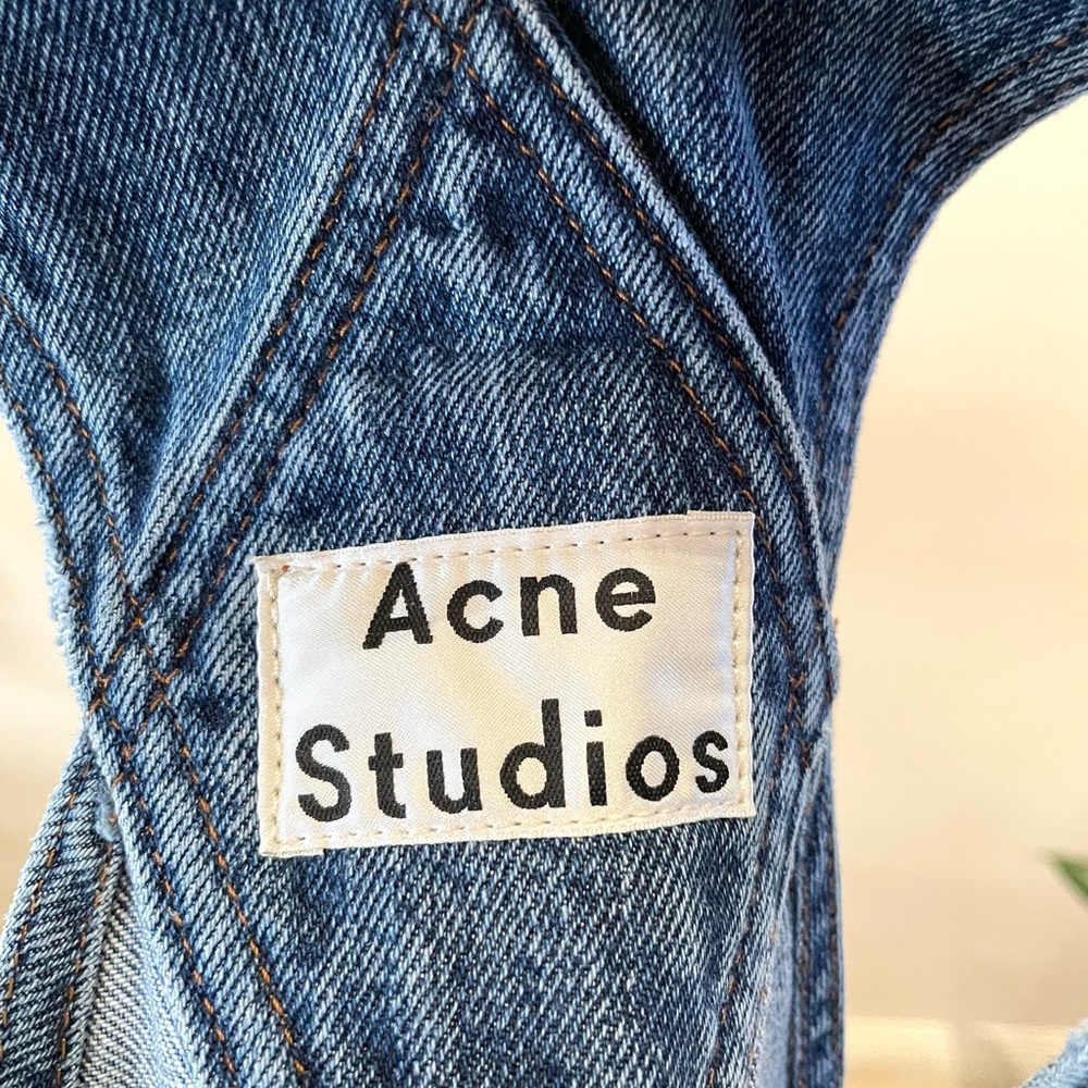 Acne Studios Jethe Denim Overall Dress - Picture 4 of 8